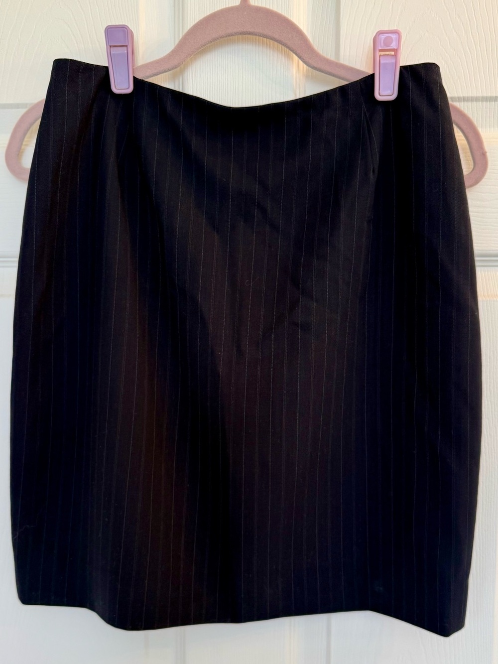 Michael Kors Classic Ladies Pinstripe Pencil Skirt